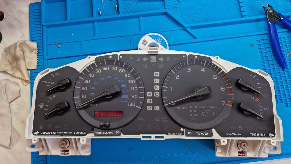 Пробег ом восстановление щиток ( панель) приборов ремонт