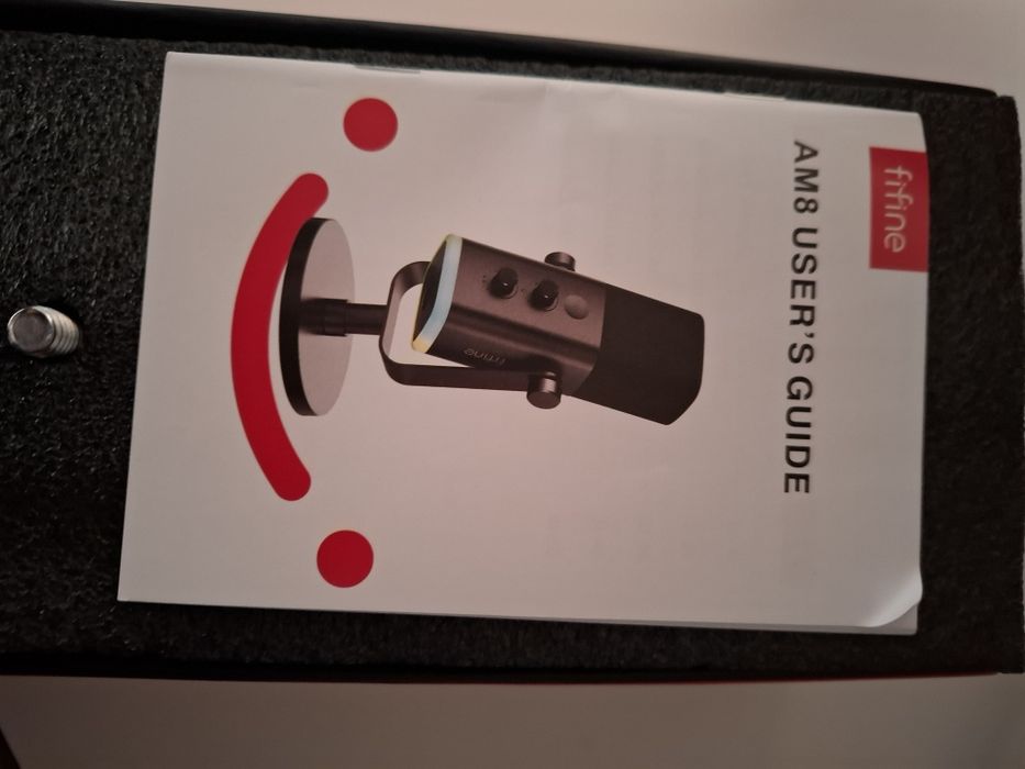 Fifine AM8 + Fifine SC3 – podcast/streaming setup – folosit 20 de zile