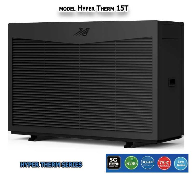 15.2 KW ТРИФАЗНА ТЕРМОПОМПА VITO Hyper Therm -до 75 градуса, клас А+++