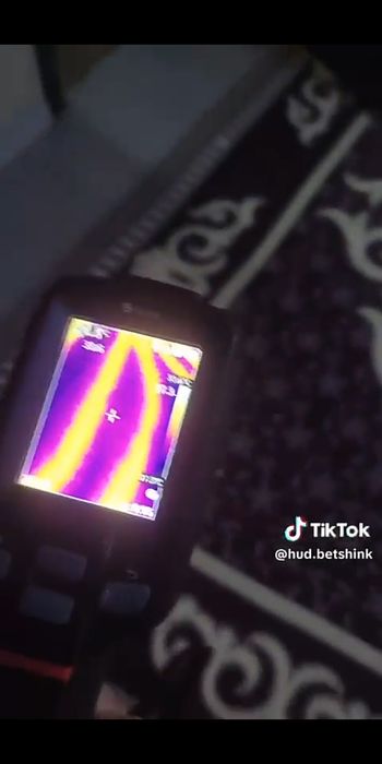 Тепловизор атапления батарея теплее полы...