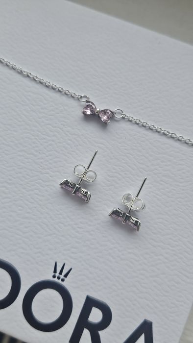 Set Pandora fundita roz