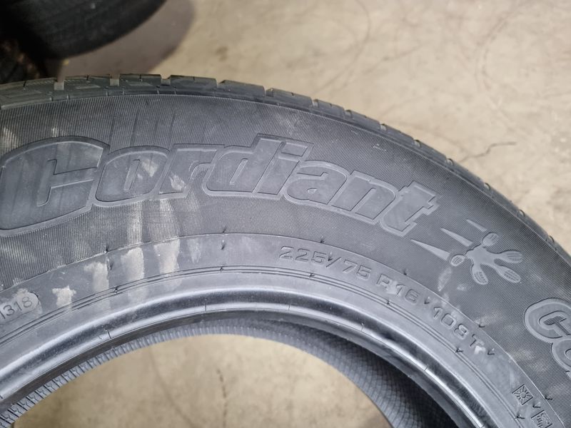 225/75/16 Gordiant 2бр