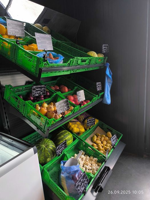 Стелаж за плодове и зеленчуци зеленчуци