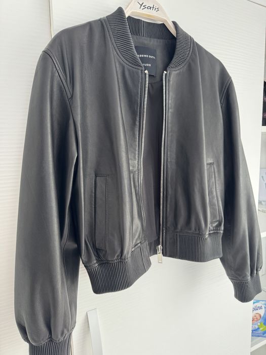 Дамско кожено яке Massimo Dutti размер М