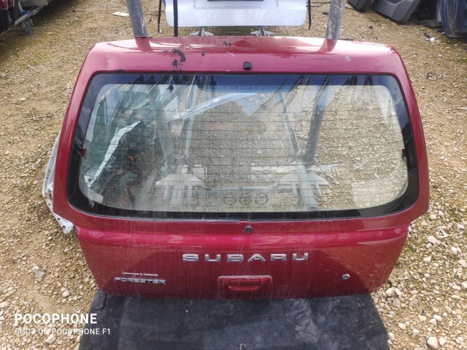 Врата багажник Subaru Forester / Субару Форестър 1999г. Със Забележки!