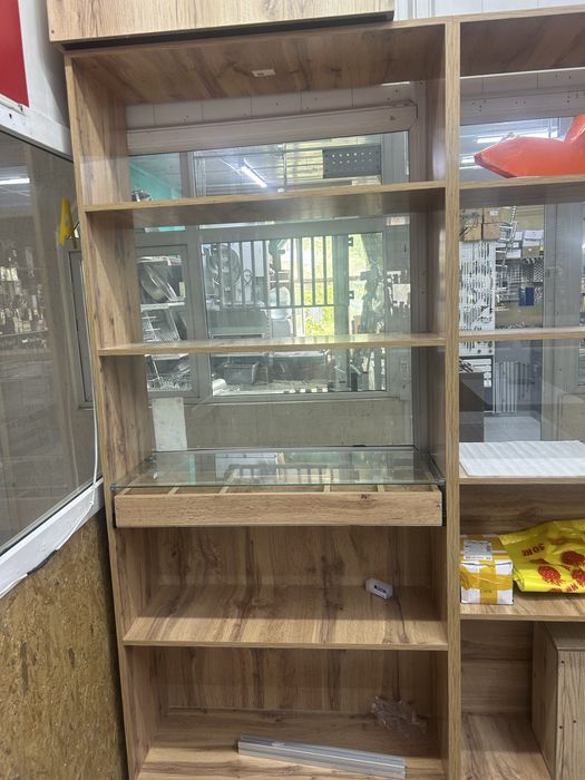 Шкафы витрины из Лдсп открытые