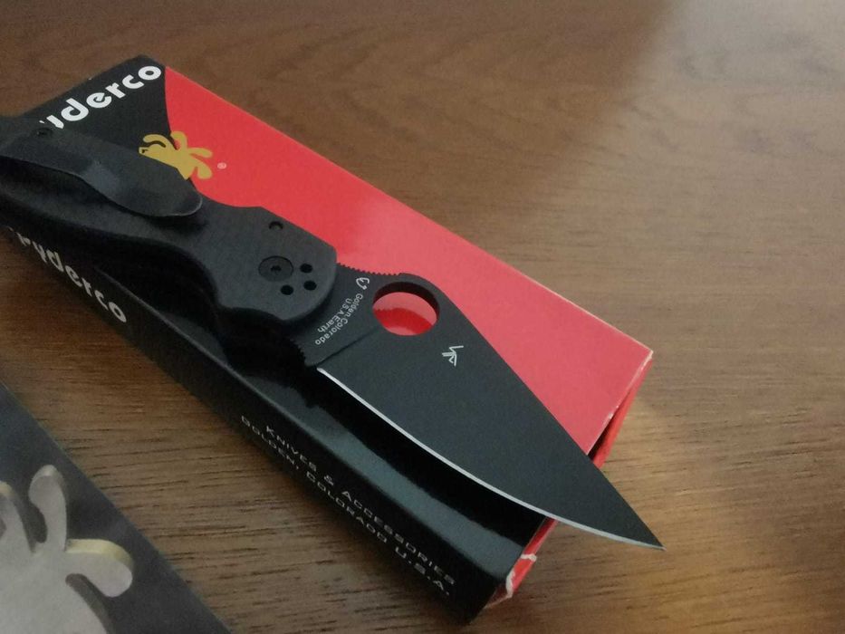 Cutit Briceag Spyderco USA Paramilitary 3 Fibra de carbon