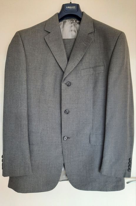 Мъжки костюм, сив, Аполон, 50R