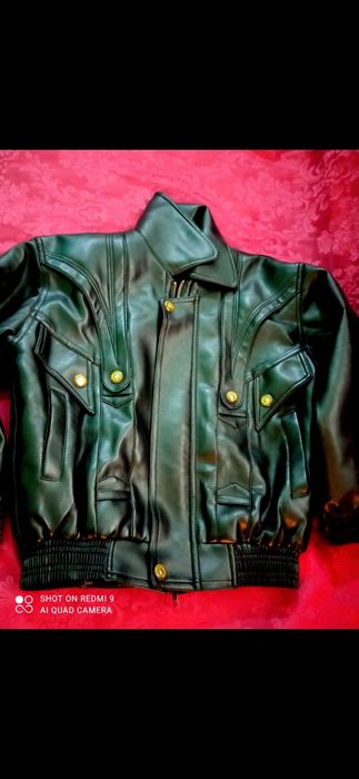 GEACĂ din piele băieți 7-8 ani.Noua