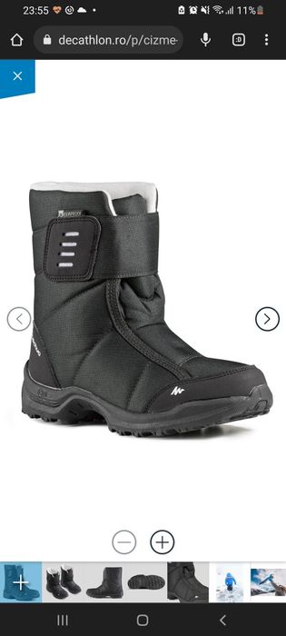 Cizme iarna decatlon copii 36
