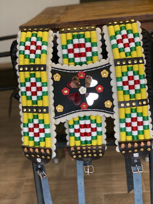 Изработка на кукерски гердани / kukerski gerdani