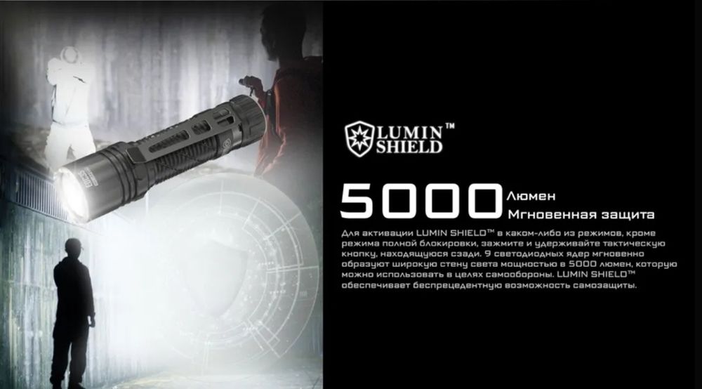 Повседневный фонарь EDC NITECORE EDC35 NiteLab UHi 40 MAX LED