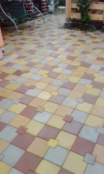 Pavele pentru zone rezidentiale - pavaje model combi dreptunghi montaj