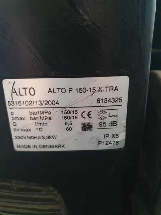 Aparat de spalat presiune Alto