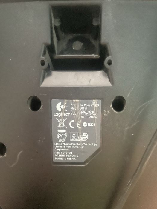 Руль Logitech formula force rx
