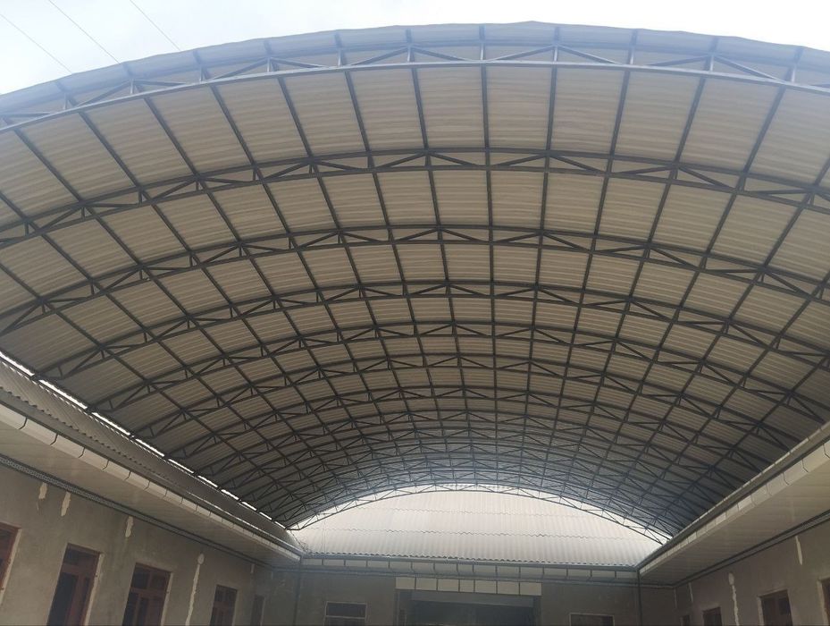 Biz sizlar uchun xar xil turdagi tom naves katta binolardi ustunsiz yo