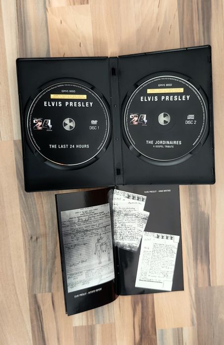 DVD CD Elvis Presley The Last 24 Hours de colecție