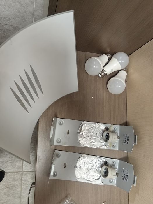 Плафони стъклени 2 броя