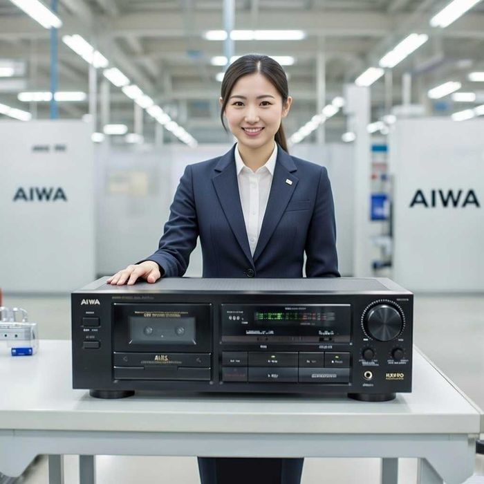 Профессиональная кассетная дека Aiwa AD-F410