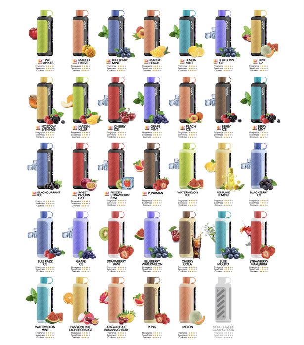 Vape Vozol 40.000 sunte apa si masina