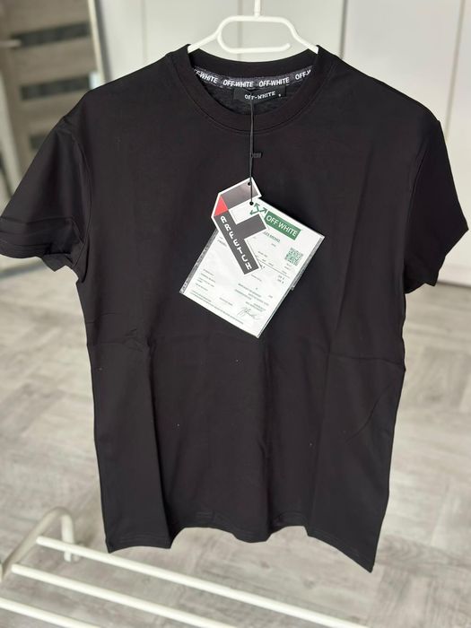 Tricou alb Off White nou, cu eticheta. Calitate premium. Marimi S, M,