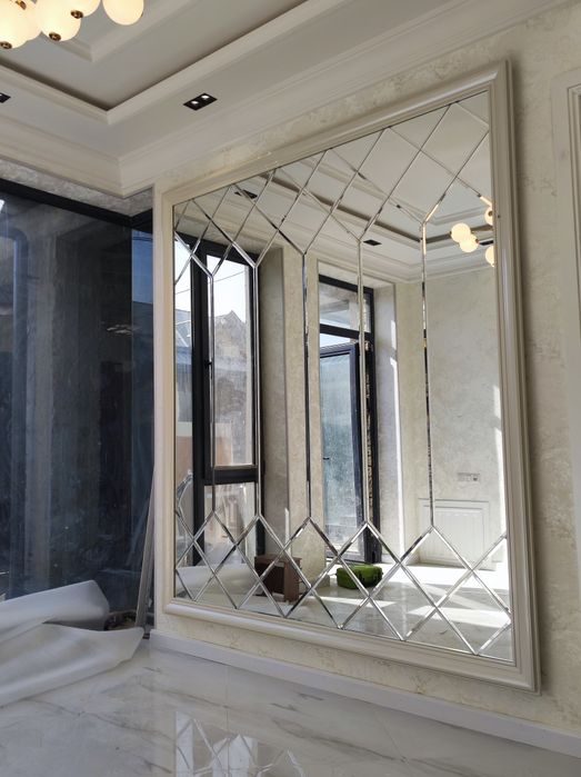 Ромбик Rombik Тош Ойна Zerkila Зеркала ойна кесиш хизмати.