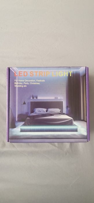 RGB  LED лента + бяло