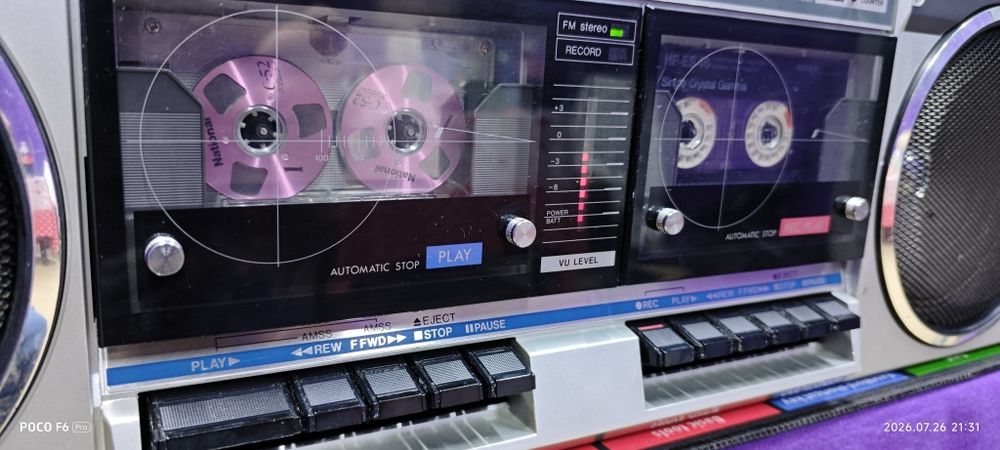 Sanyo M-W20K в хорошем состоянии,звучание отличное