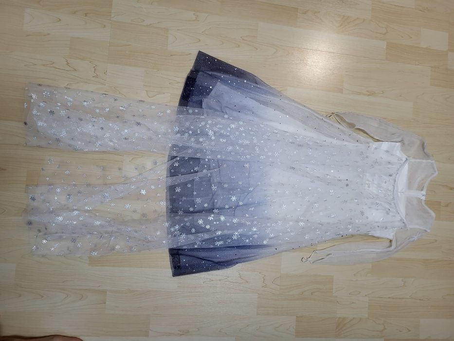 Платье Эльзы бальное/новогоднее