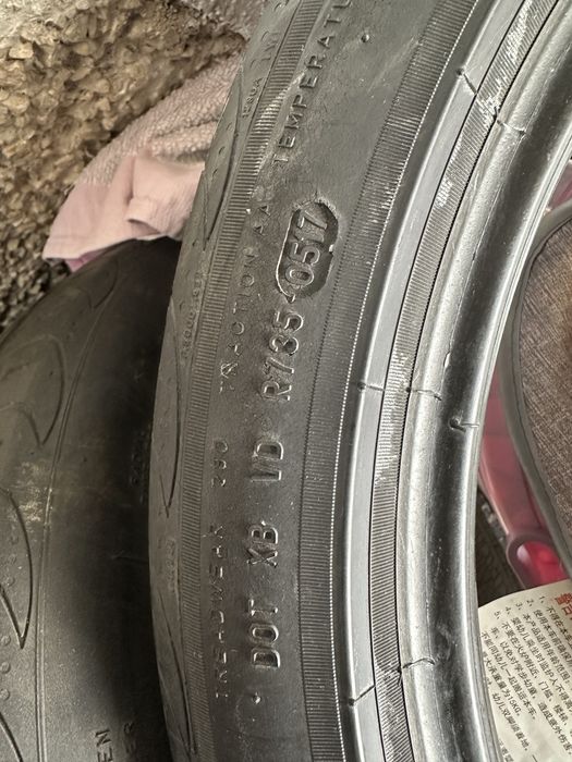 Anvelope vara Pirelli Dot 0517 folosite doar Vara