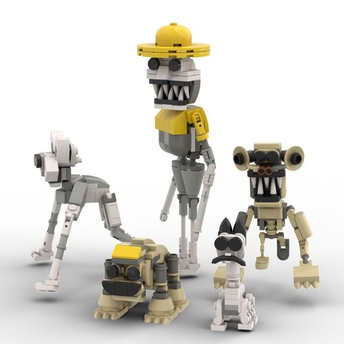 Лего Zoonomaly строительные блоки