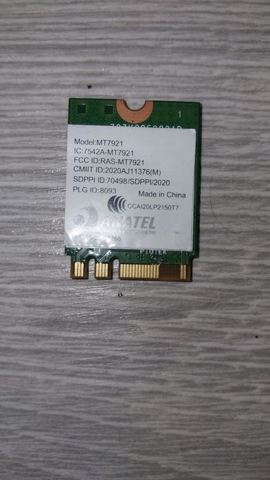 Card wireless m.2