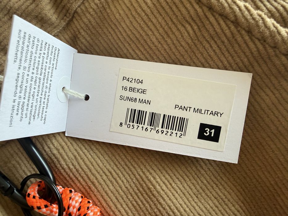 SUN68 Cargo Pants ОРИГИНАЛНИ мъжки карго панталони - 31
