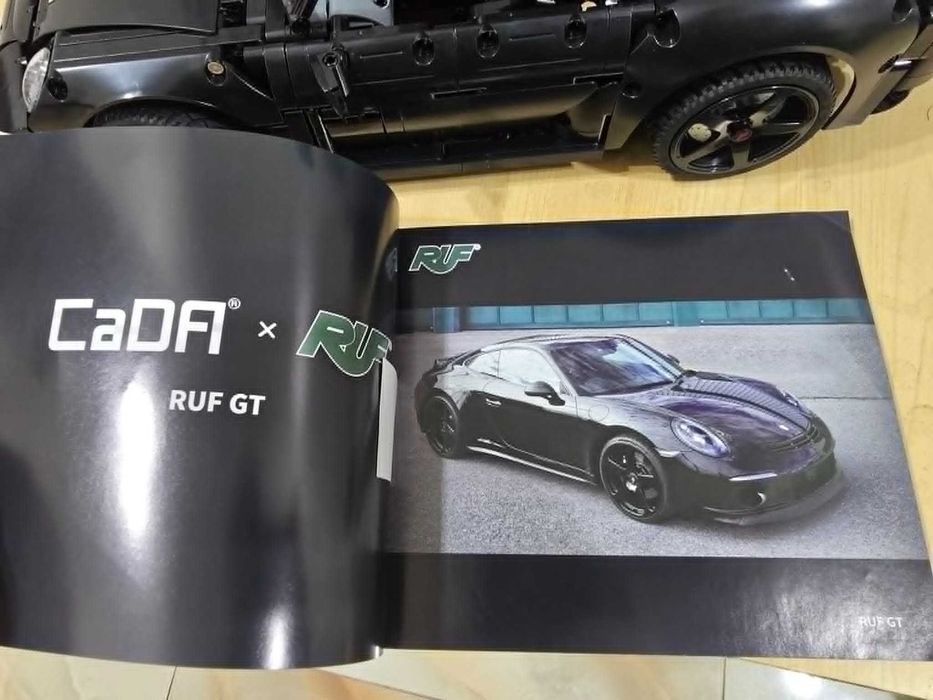 Голяма количка Porsche тип лего