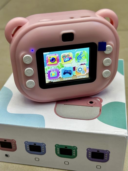 Детски фотоапарат за незабавен печат/Camera print/Детска  камера