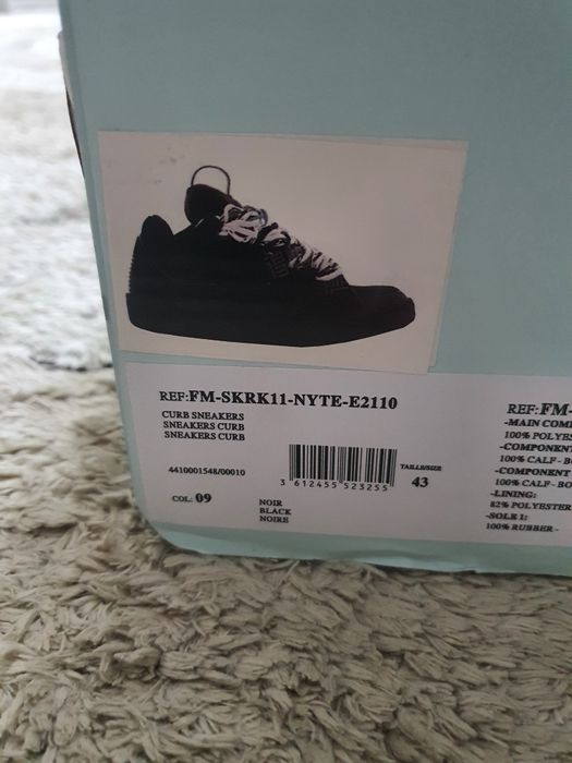 Lanvin curb triple lace