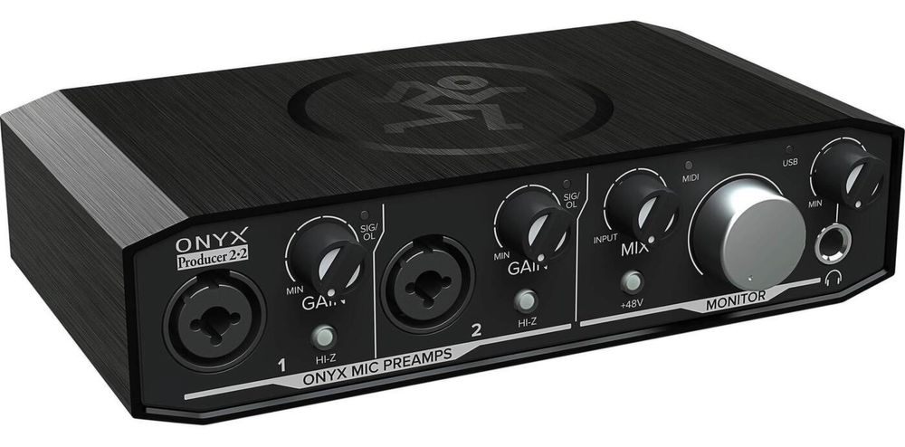 ЛЕГЕНДАРНАЯ Mackie onyx producer 2x2 звуковая карта