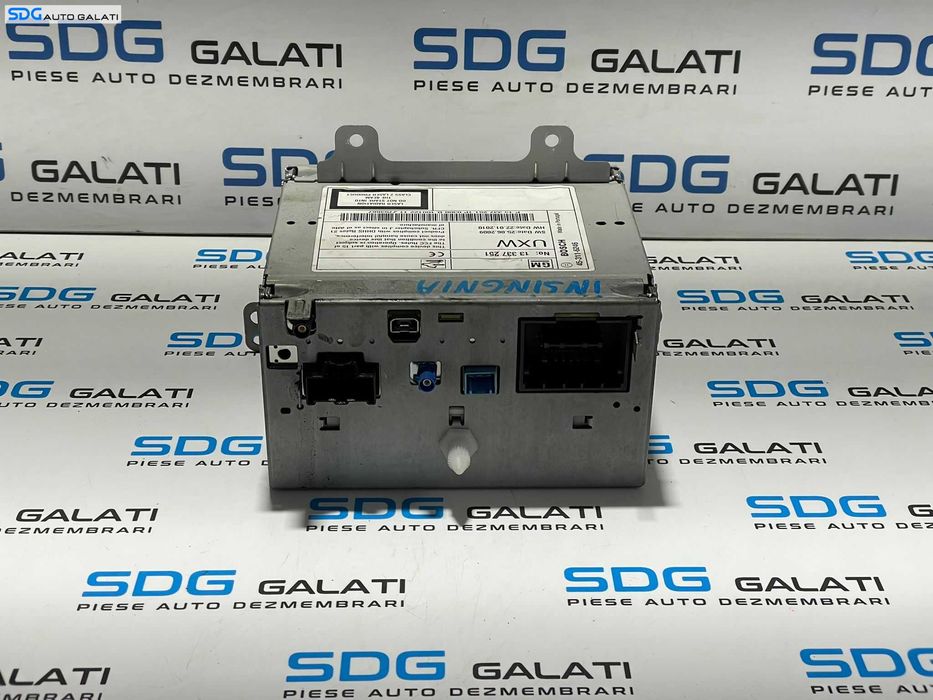 Radio CD Player cu Navigatie GPS Opel Astra J 2009 - 2016 Cod 13337251 7612034311 [L2718]