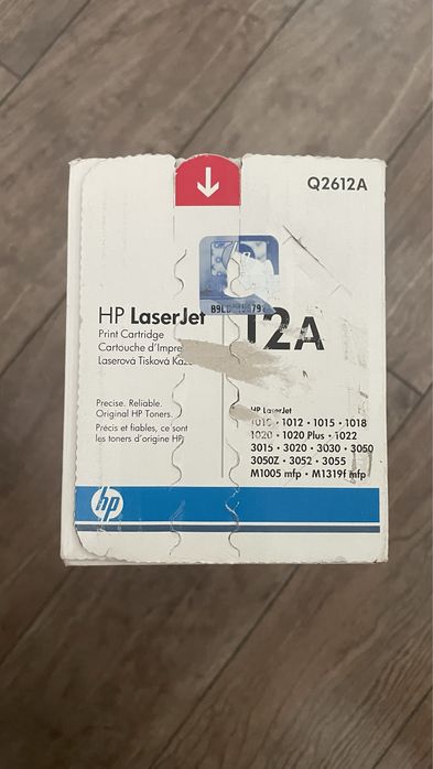 Картридж 12А оригинал