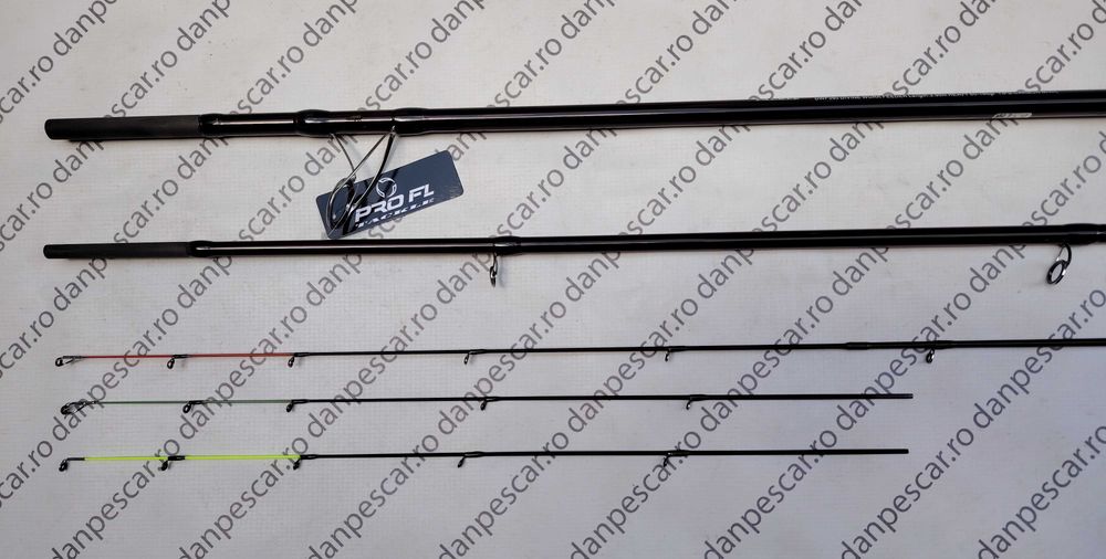 Lanseta PRO FL DIVINE WARK FEEDER Long Distance 3,90m 60-180 grane 3 varfuri carbon NOU