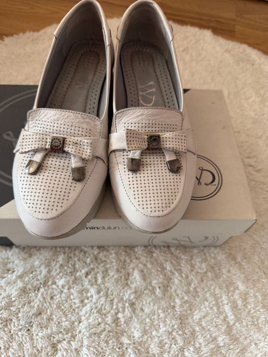 Дамски обувки естествена кожа