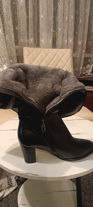 Сапоги натуральные