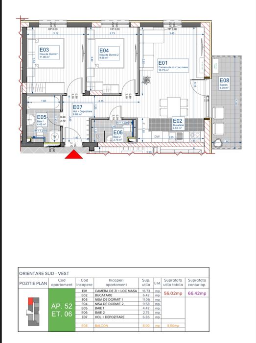 Apartamente Oradea Noi GrandHill Residence Apartament de vanzare