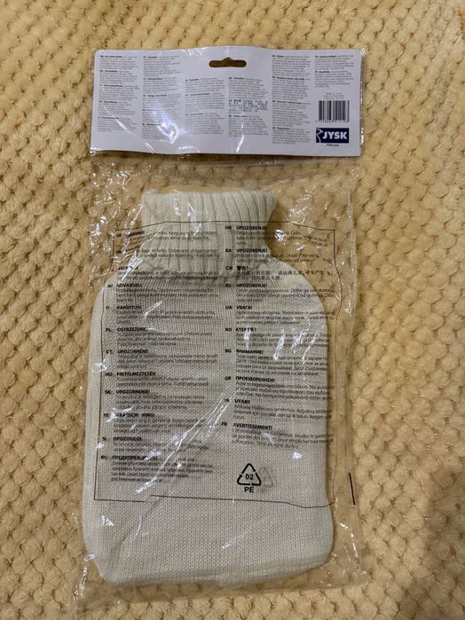 Recipient/Burtieră pentru apă calda Jysk nou