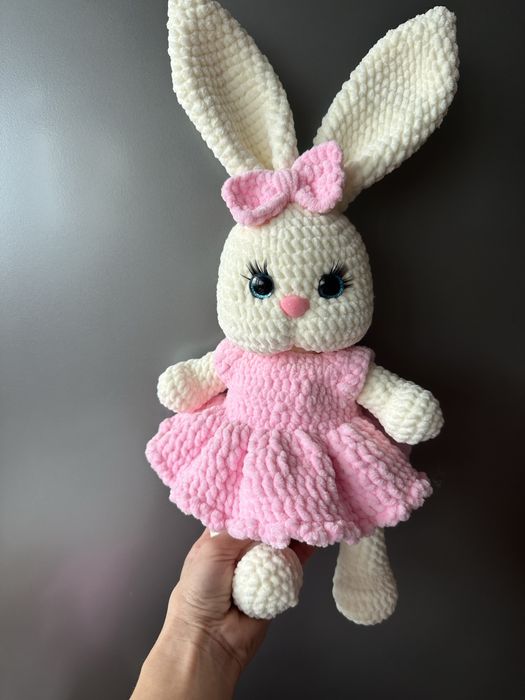 Ръчно плетени зайчета