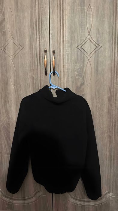 флисофая кофта/зип худи без капюшона