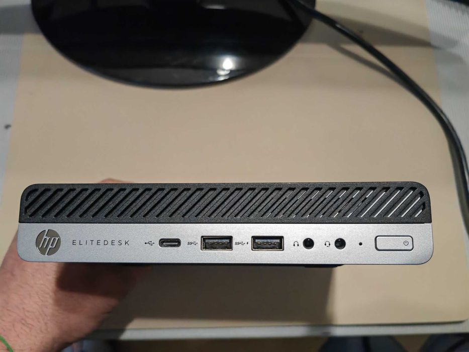 Мini PC-HP Elitedesk 705 G4 DM Ryzen 5 2400GE,RAM-16 GB-DDR4