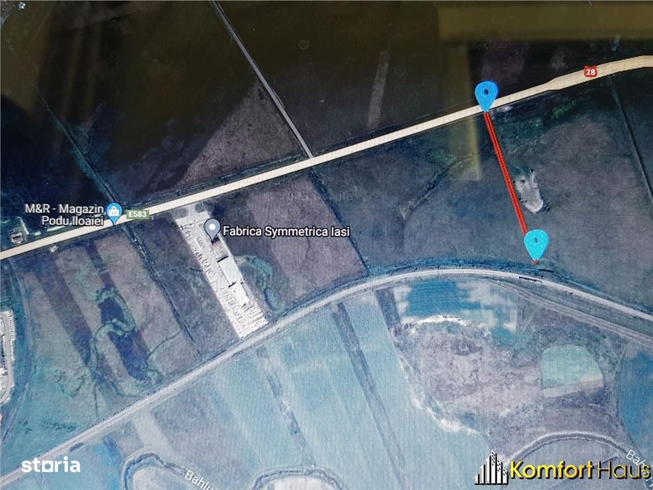 Teren intravilan Podu Iloaiei