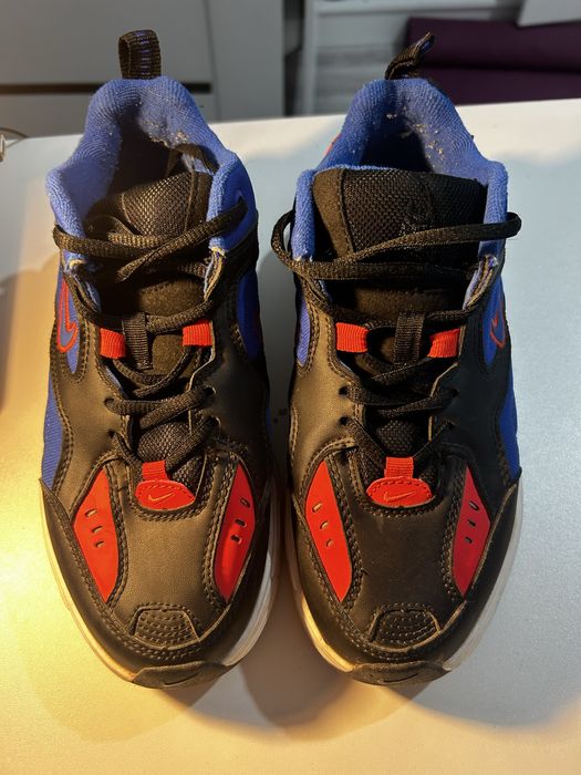 Кроссовки nike m2k tekno black blue