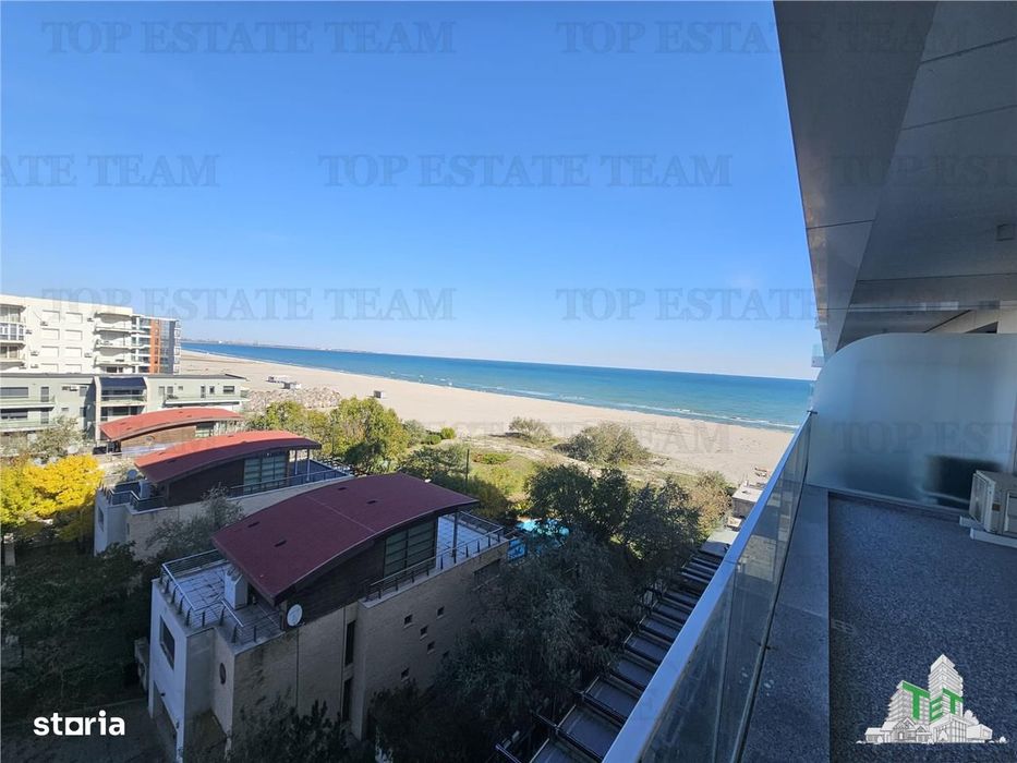 Apartament 2 camere vedere frontala la mare Complex Sea On Mamaia - TV — fotografia 1